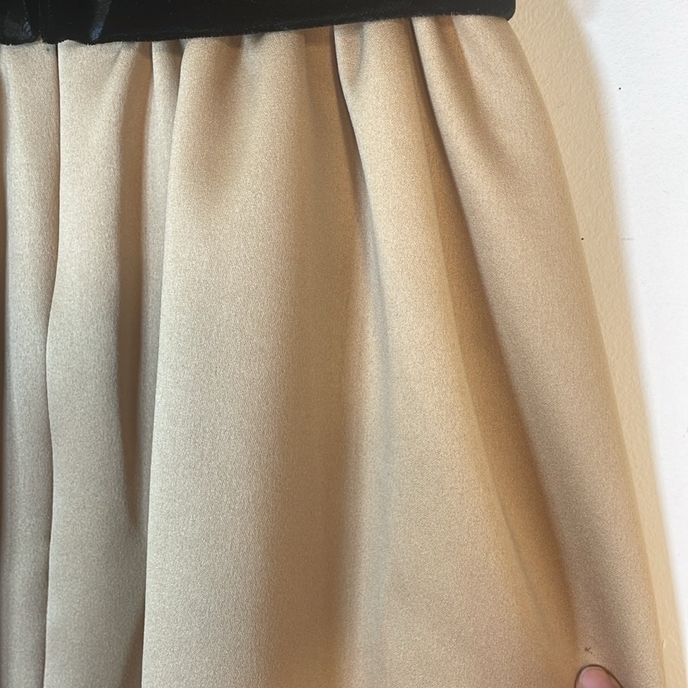 VTG Alex Evenings USA MADE Velvet & Satin Color Block Gown Maxi Dress. 4. NWT. - Picture 13 of 16